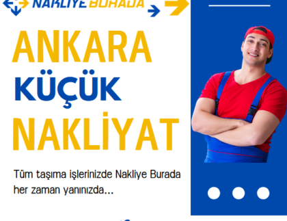 ankara küçük nakliyat